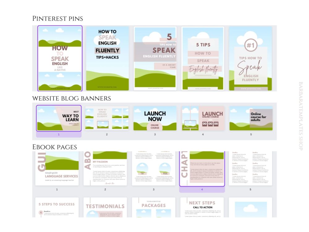 Social Media Mega Pack of 80 Templates for Online Business
