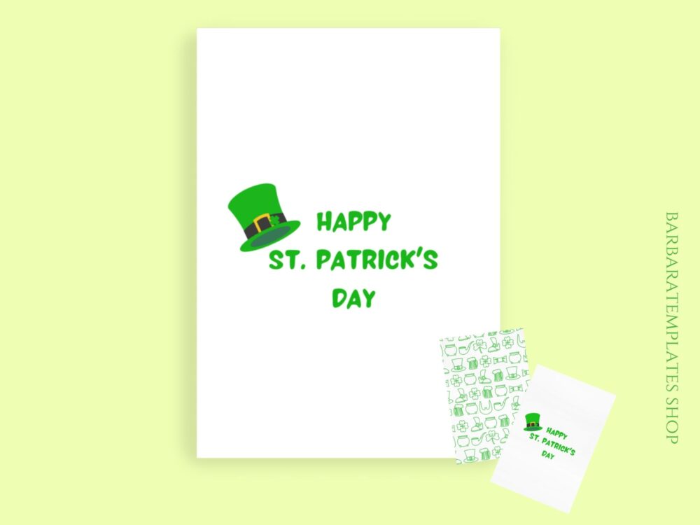 St. Patricks Day Family Printable Bundle