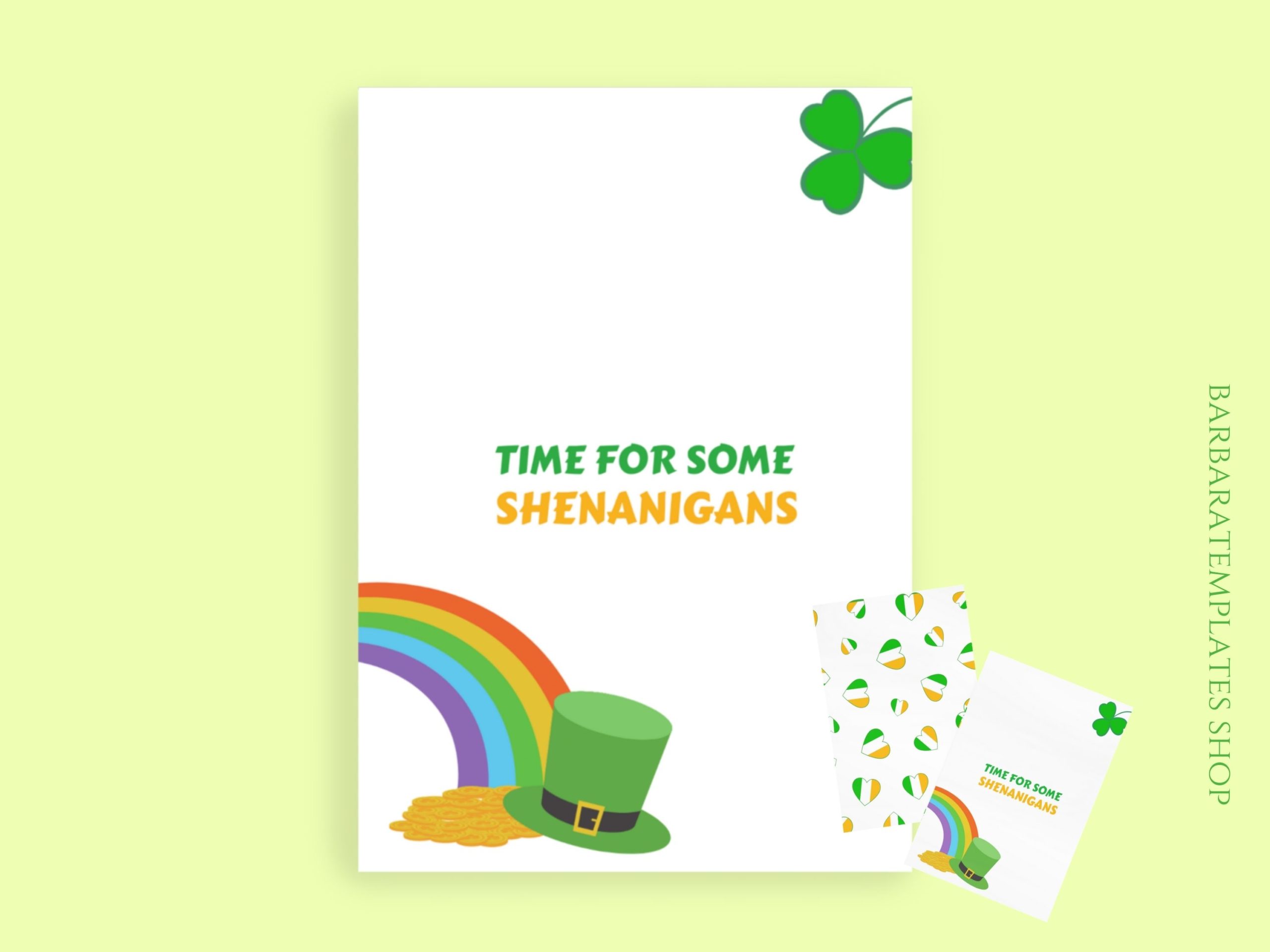 St. Patricks Day Family Printable Bundle