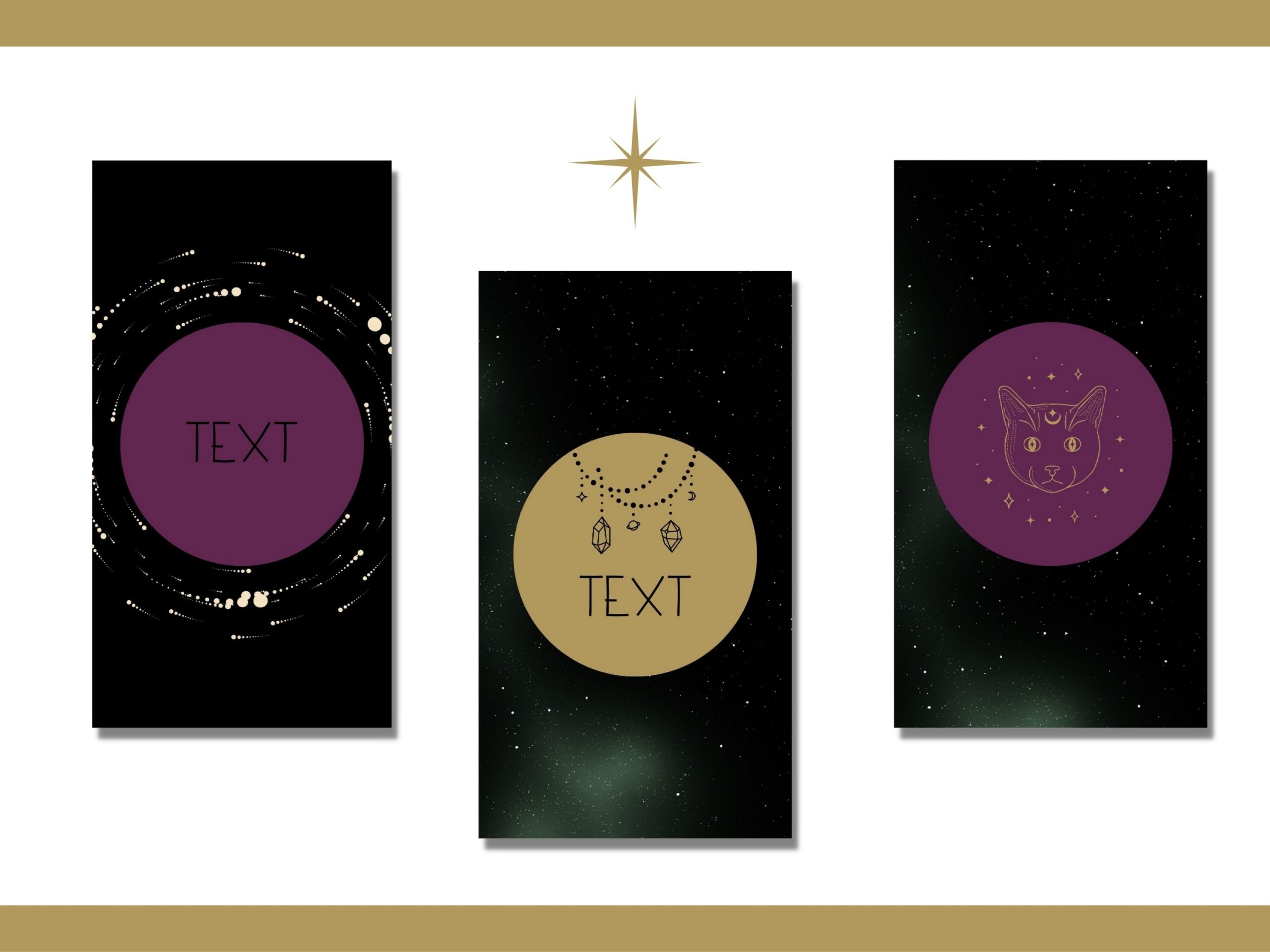 Witchy Occult Instagram Story Highlight Cover Templates Bundle