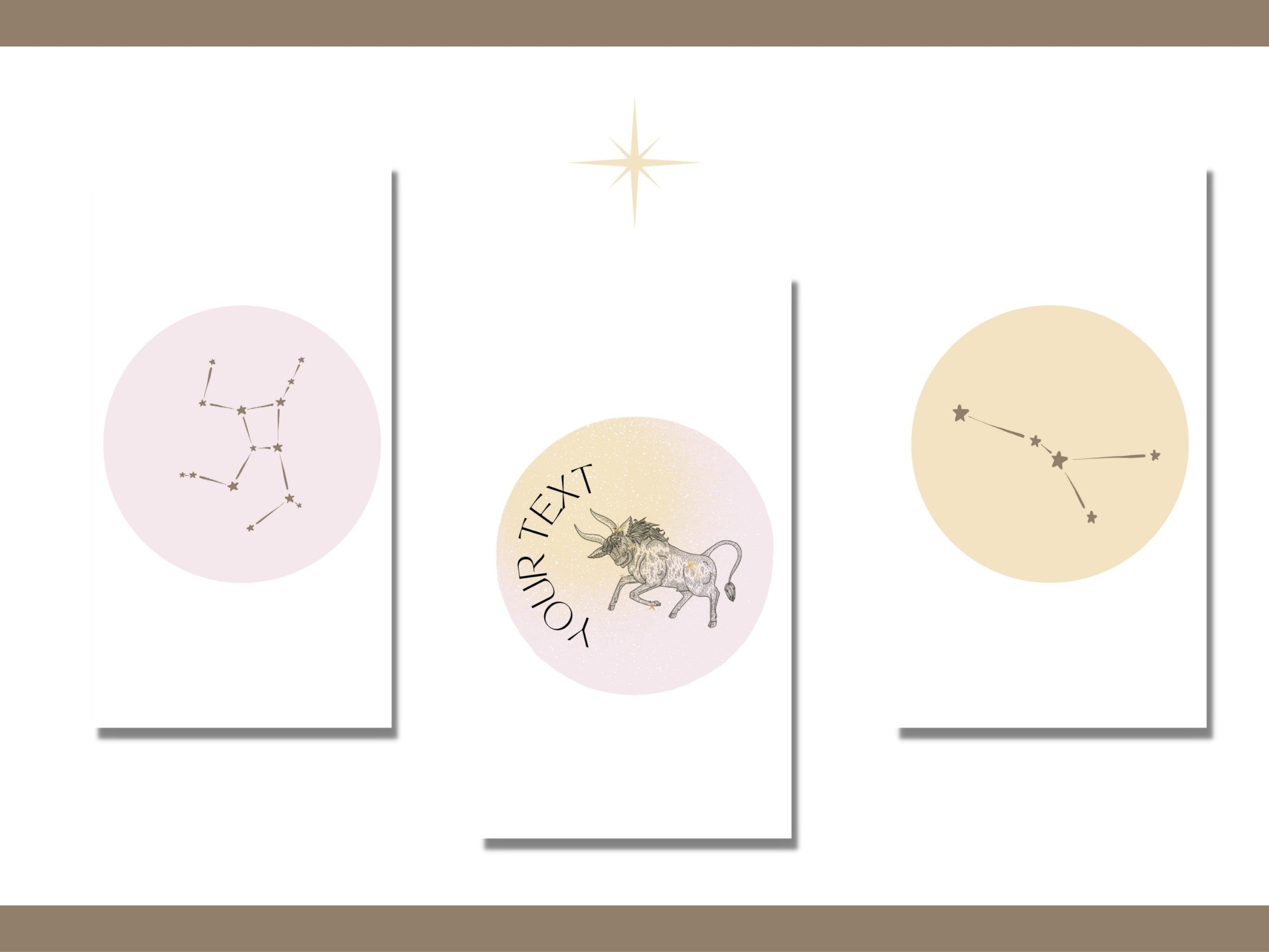 Zodiac Signs Instagram Highlight Covers Templates