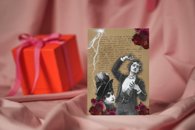 Victorian Gothic Love Valentine Card