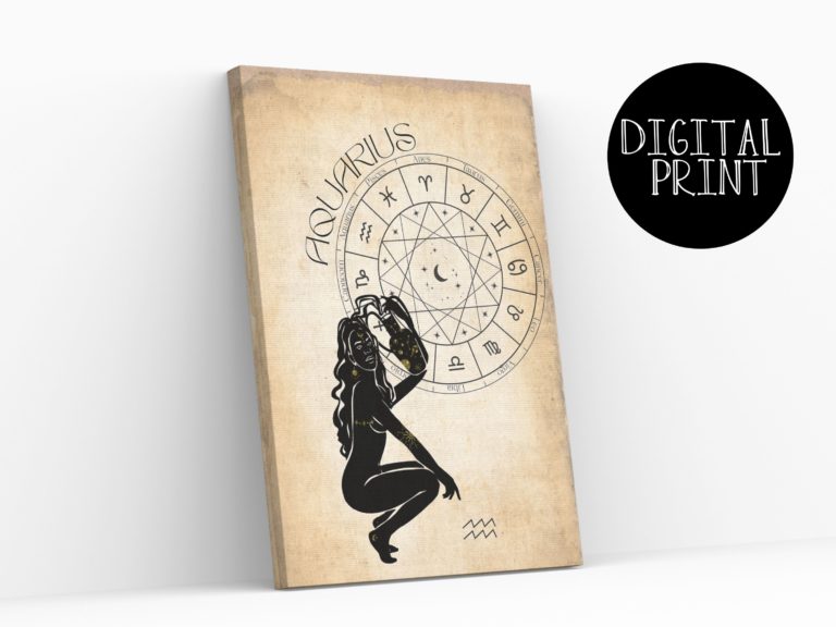 Aquarius Printable