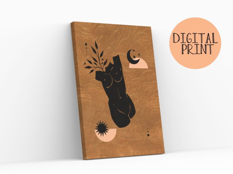 Gold Printable Wall Art