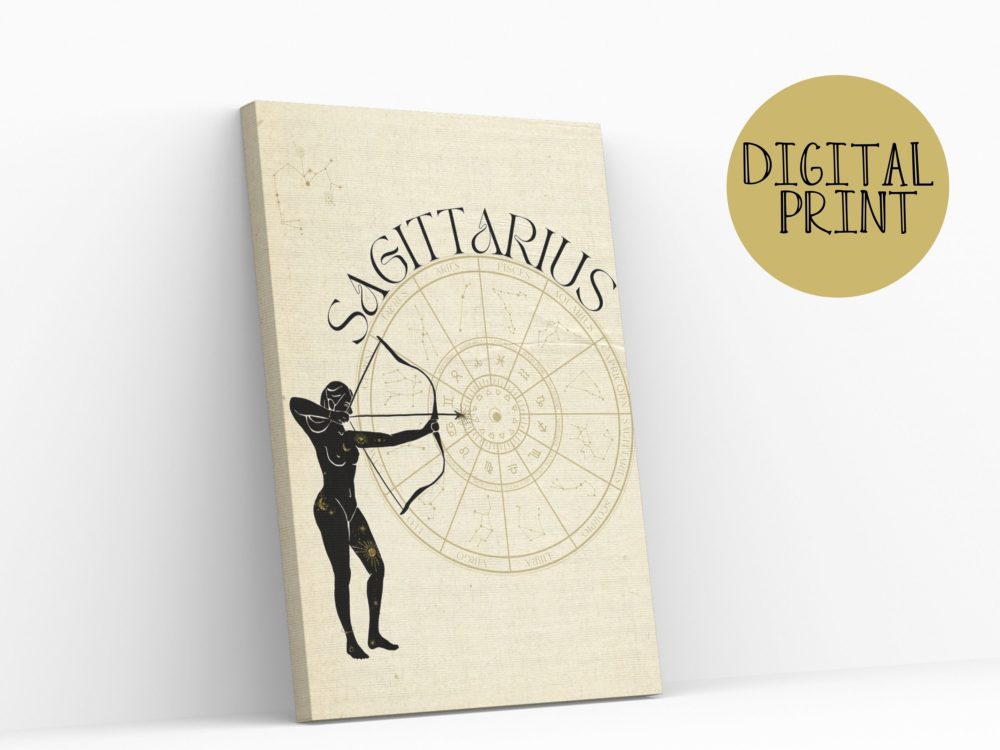 Sagittarius Digital Print
