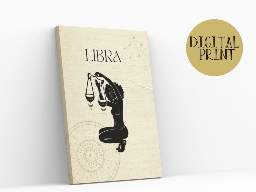 Libra Astrology Poster