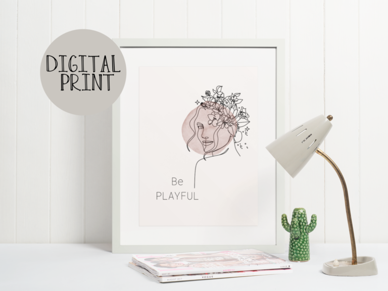 Feminine Set of 3 Beige Prints, Printable Art