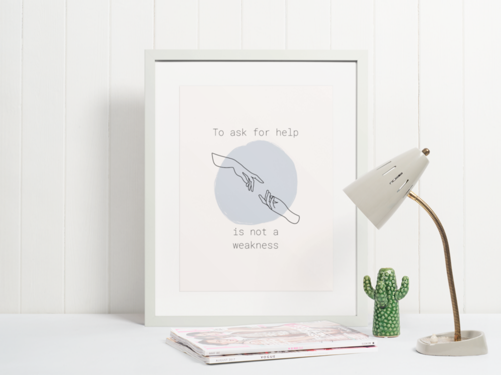 Set of Minimalist Digital Print Wall Art