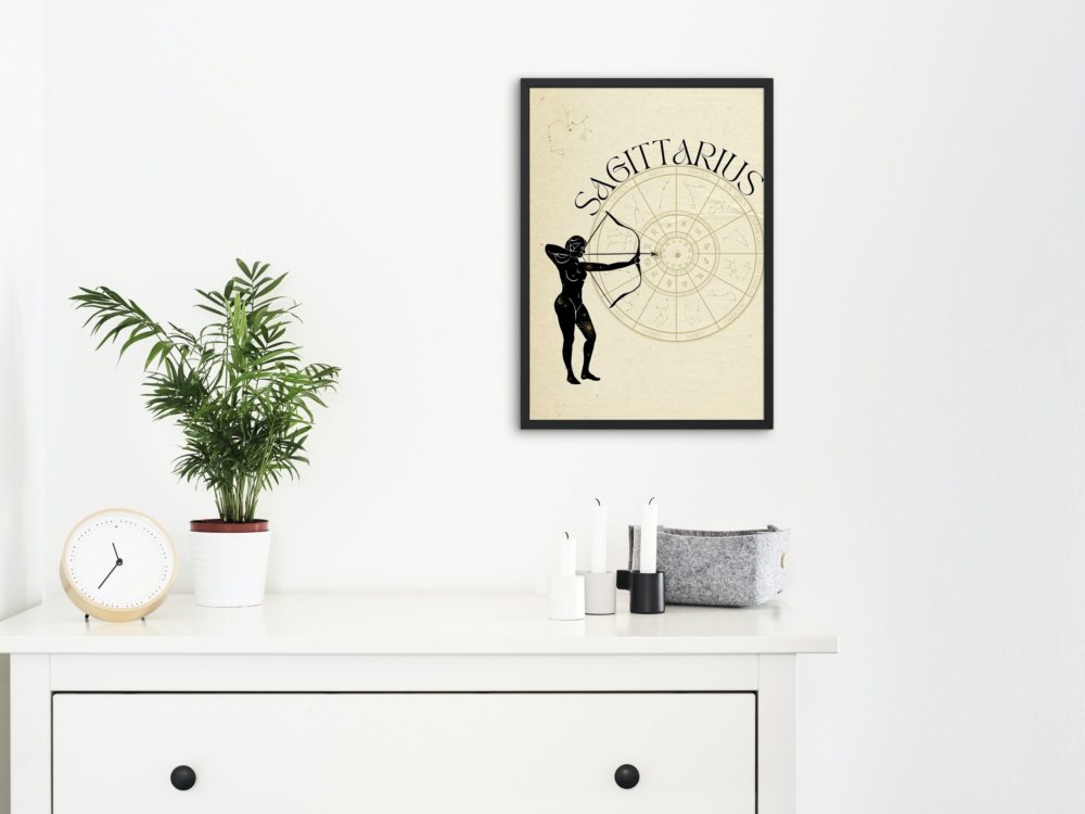 Sagittarius Digital Print