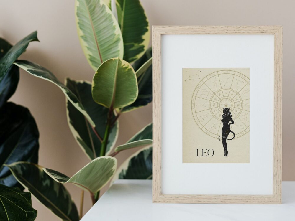 Leo Zodiac Digital Print