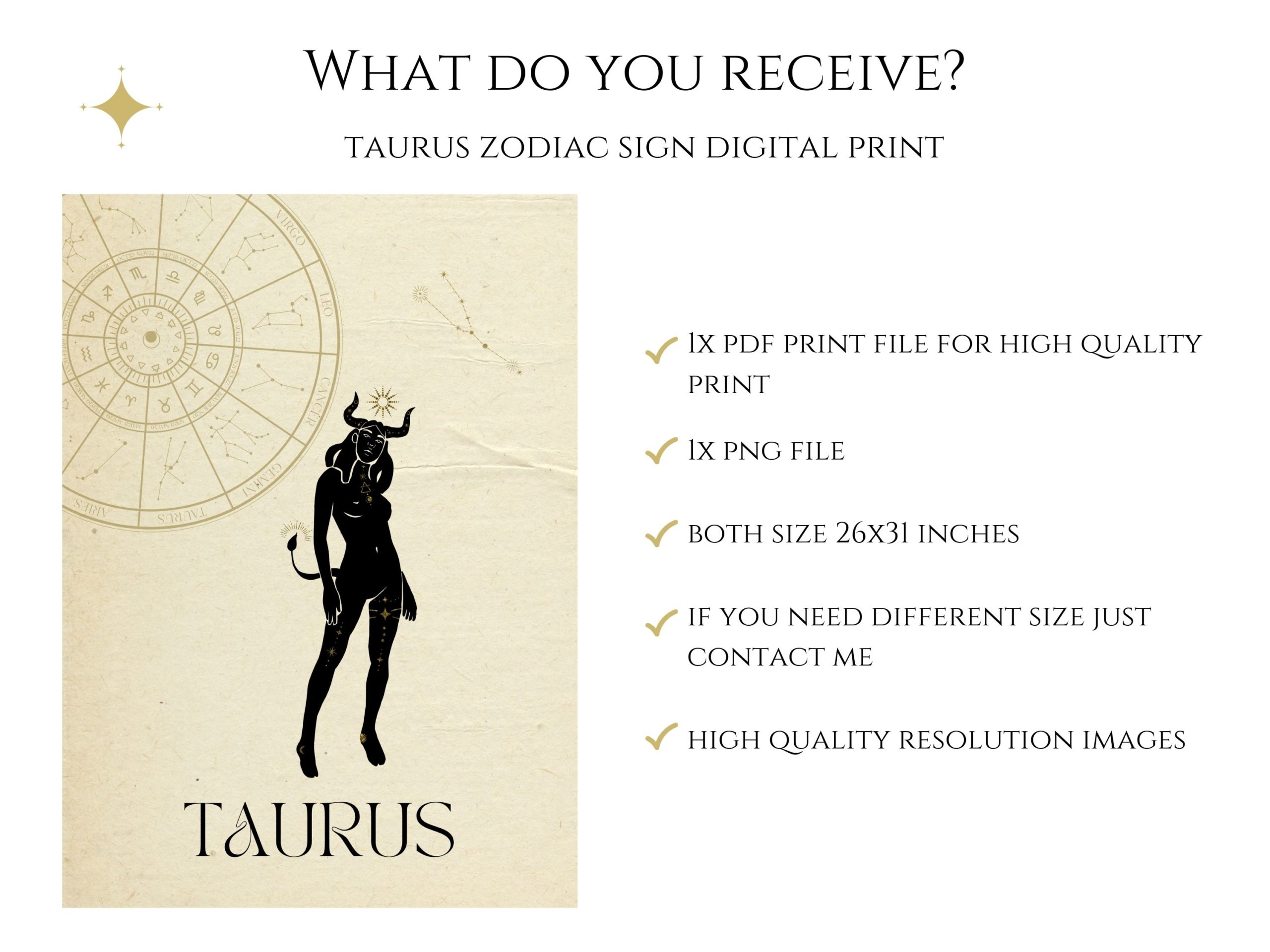 Taurus Digital Print