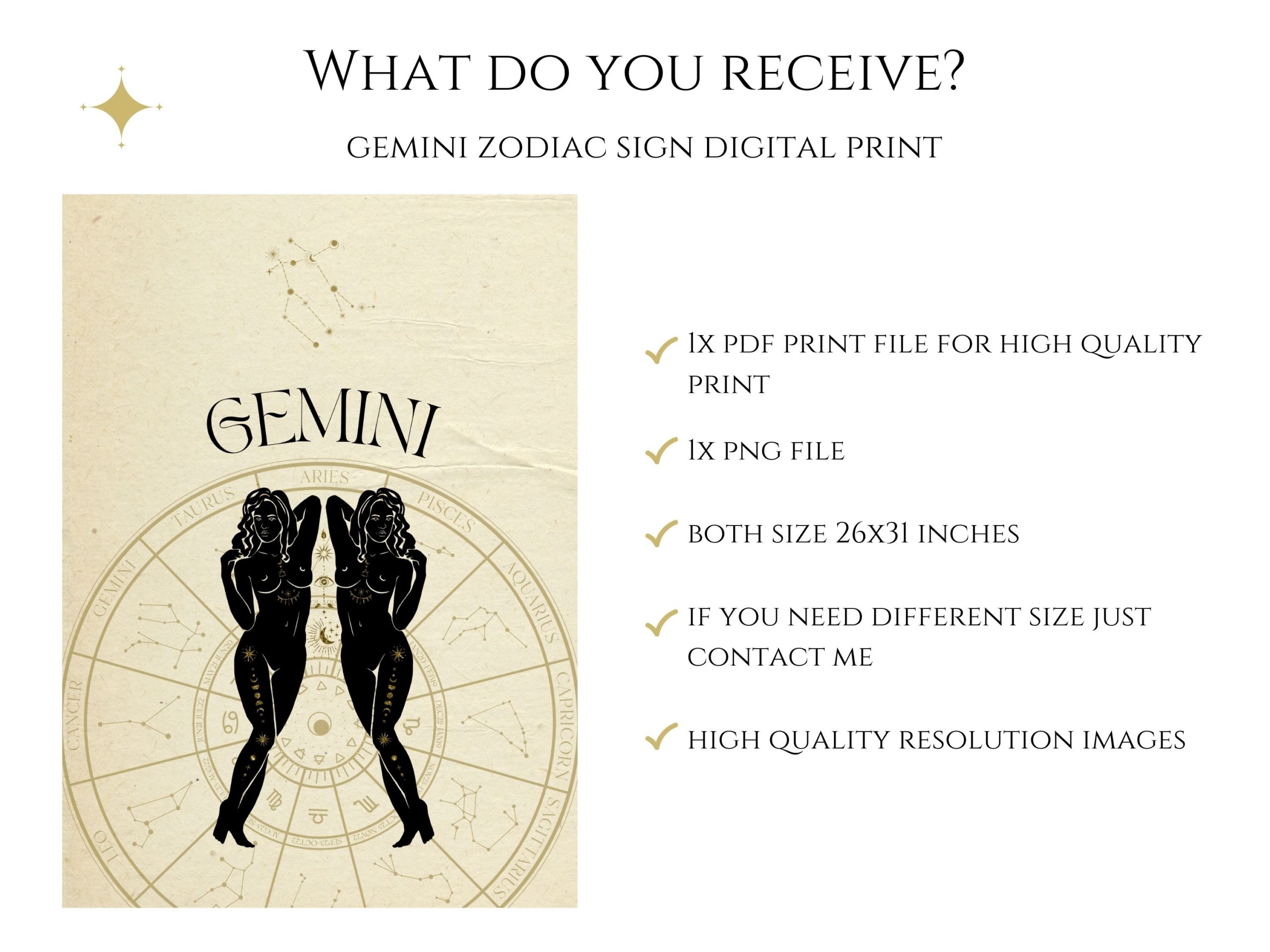 Gemini Digital Print