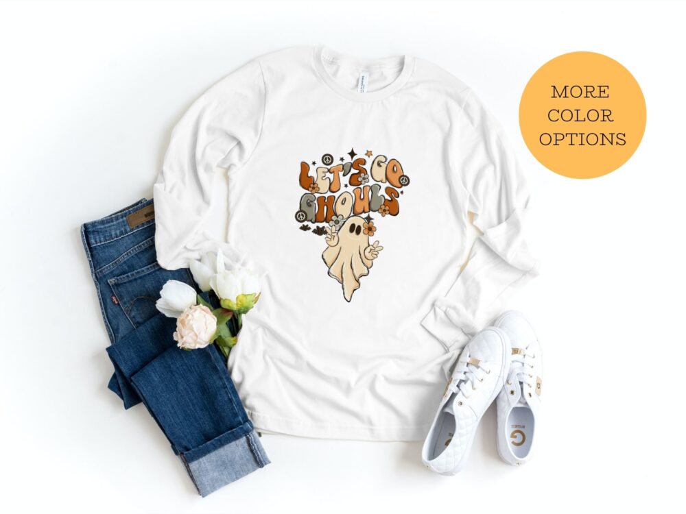Cute Halloween shirt, Retro fall tee