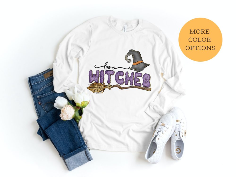 Boo Witches Halloween Shirt