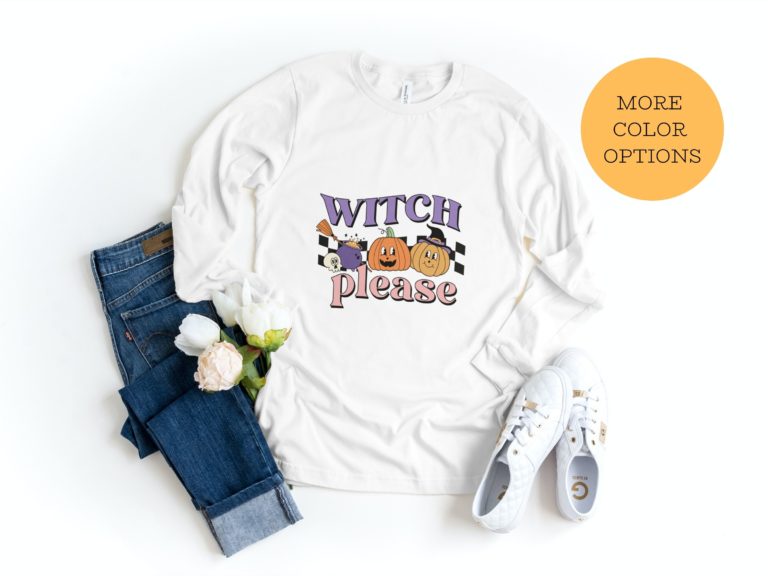 Retro Halloween shirt, Witchy shirt