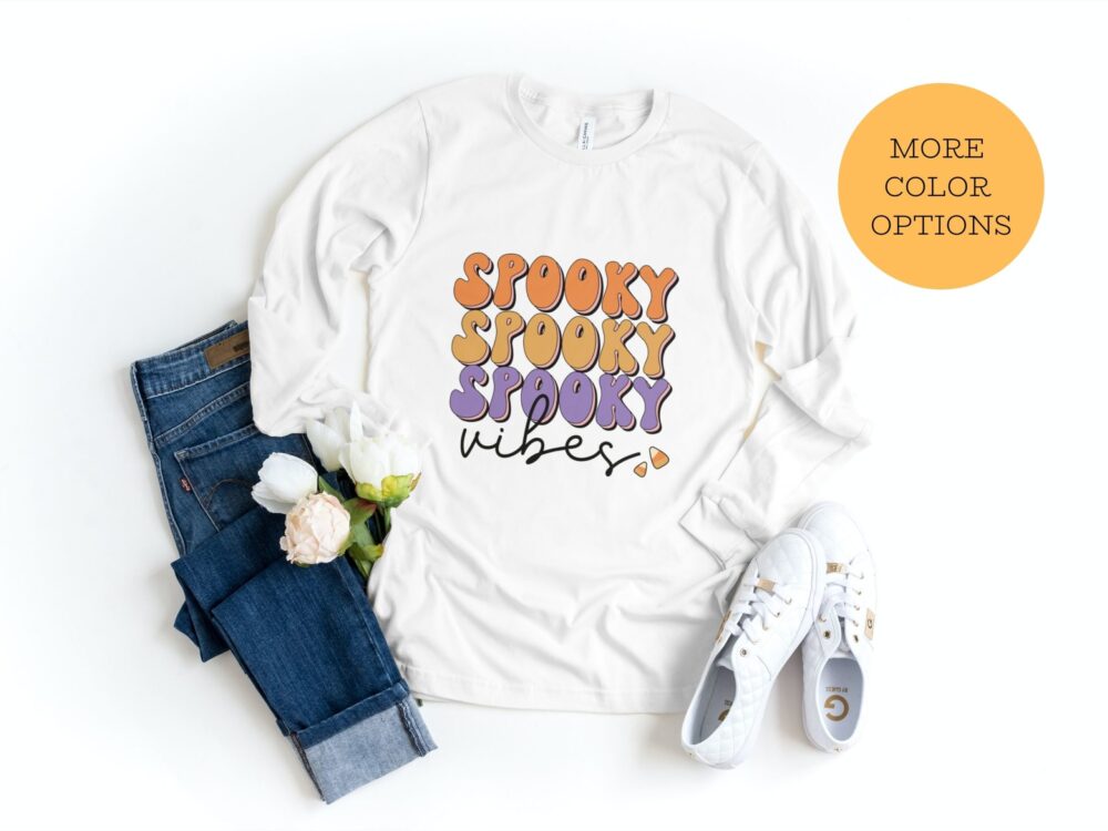 Retro Spooky Vibes shirt
