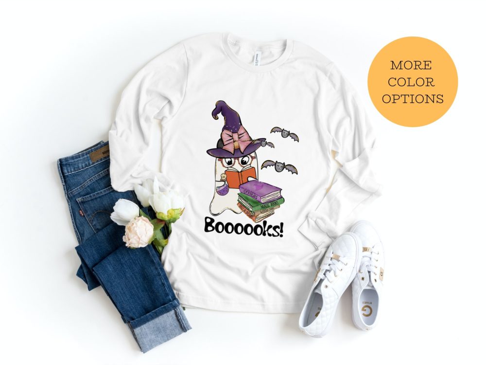 Boooks Halloween Graphic shirt