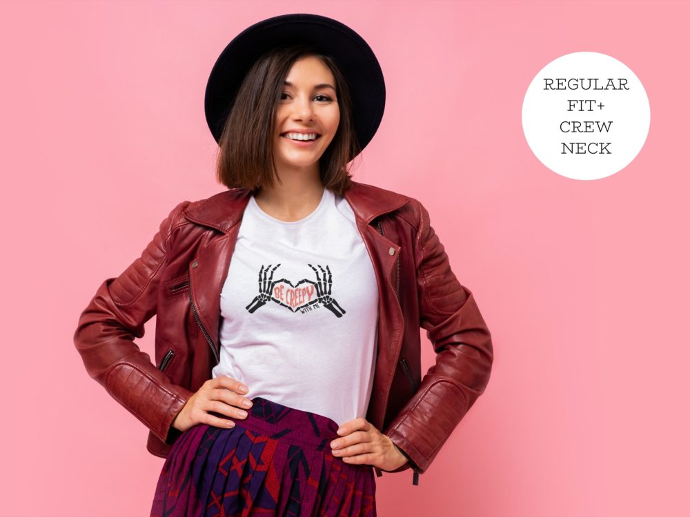 Be creepy skeleton shirt