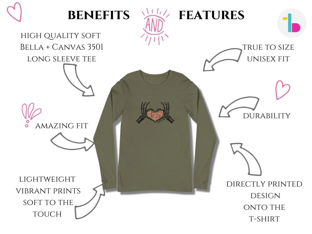Be creepy skeleton shirt
