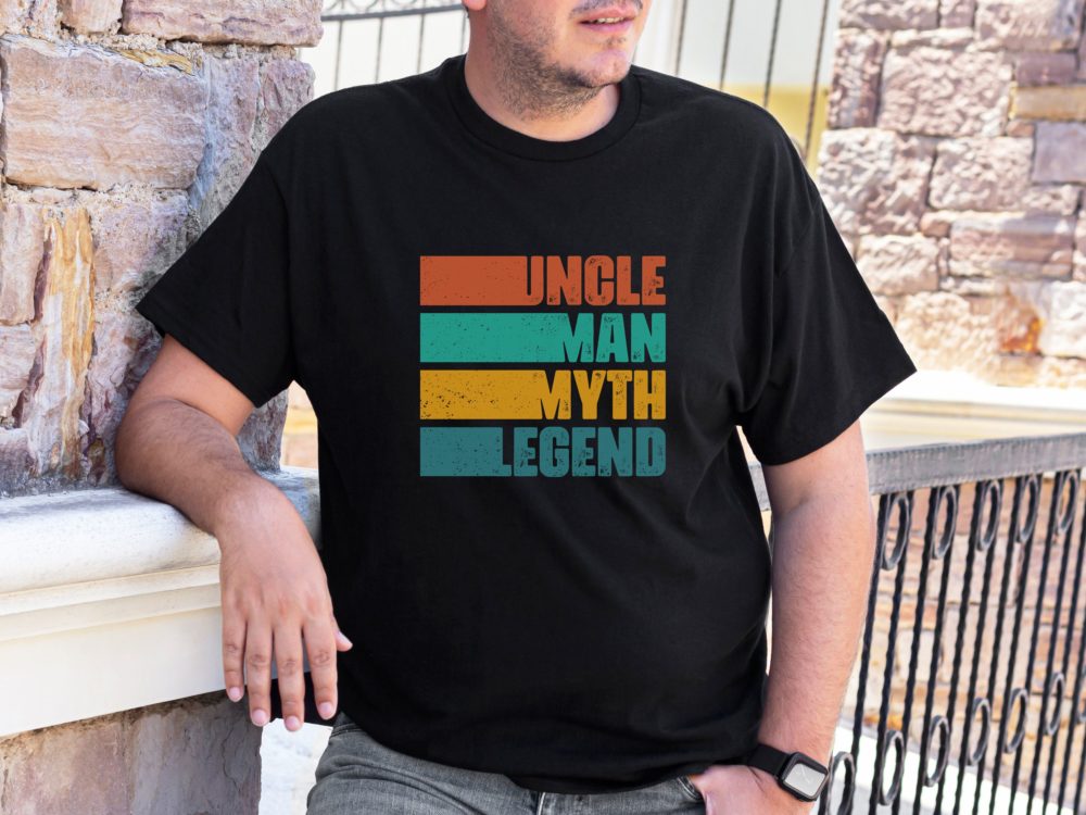 Uncle retro shirt, Uncle Man Myth Legend, Uncle gift, Uncle shirt