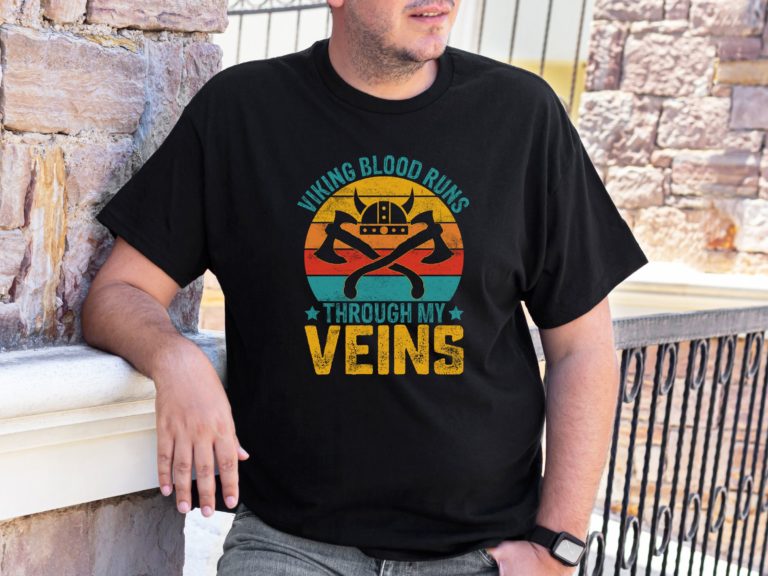 Retro Viking shirt, Viking things, Pagan t-shirt