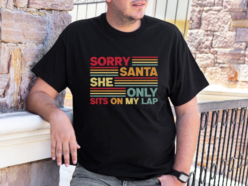 Funny adults retro Christmas shirt