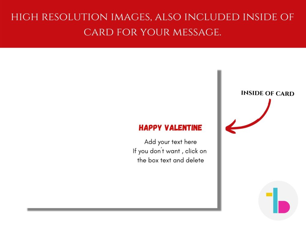 Human heart card