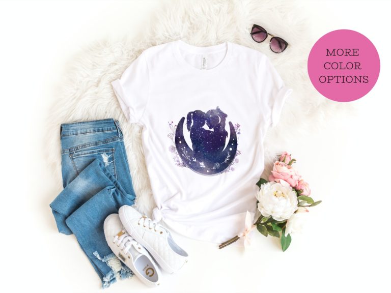 Motherhood mystical tee, Gift for mom