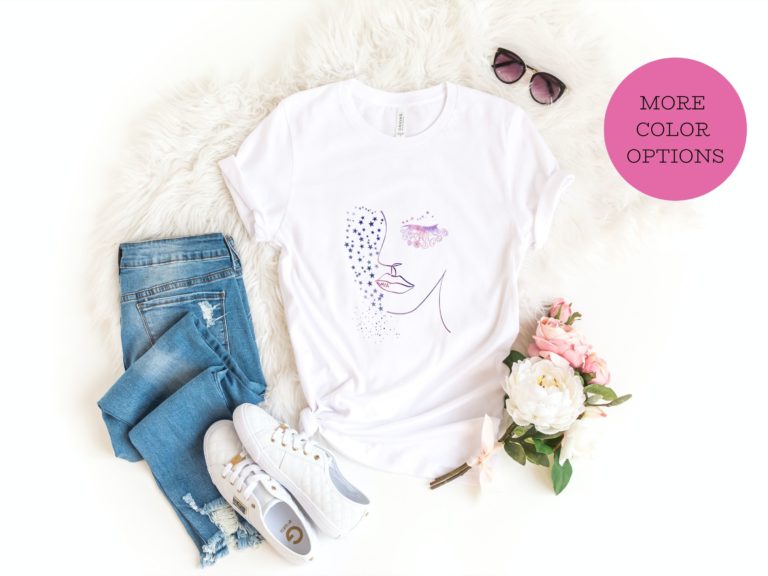 Divine feminine positive vibe shirt