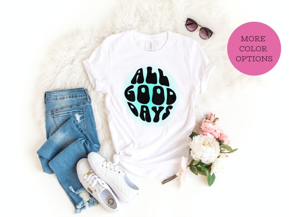 Positive vibe shirt, Gift for cute mom