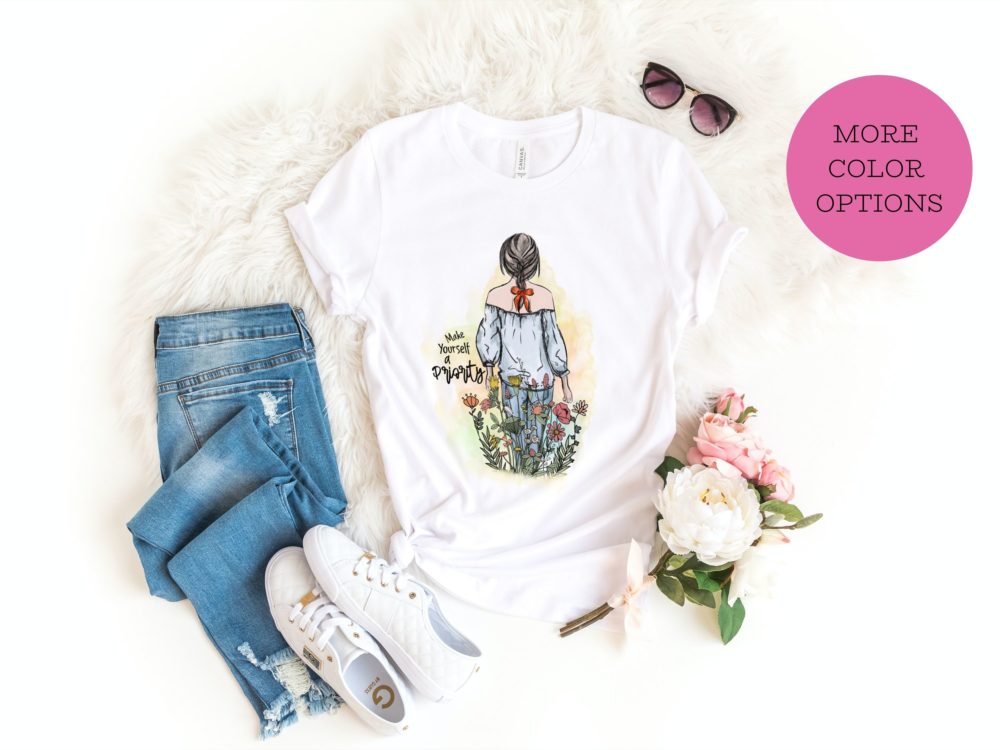 Positive quotes shirt, Gift for mother