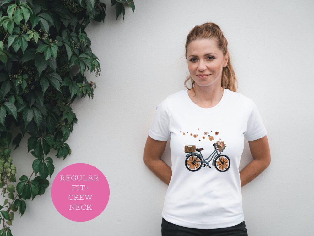 Bicycle womens boho shirt