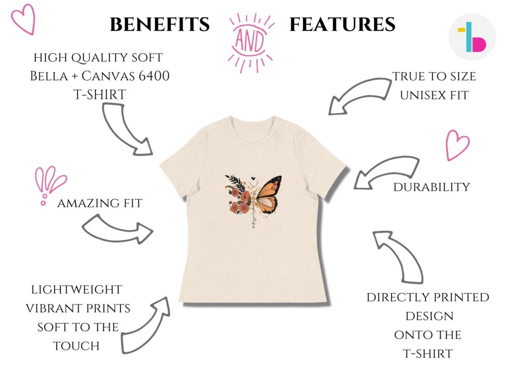 Motivational butterfly t-shirt