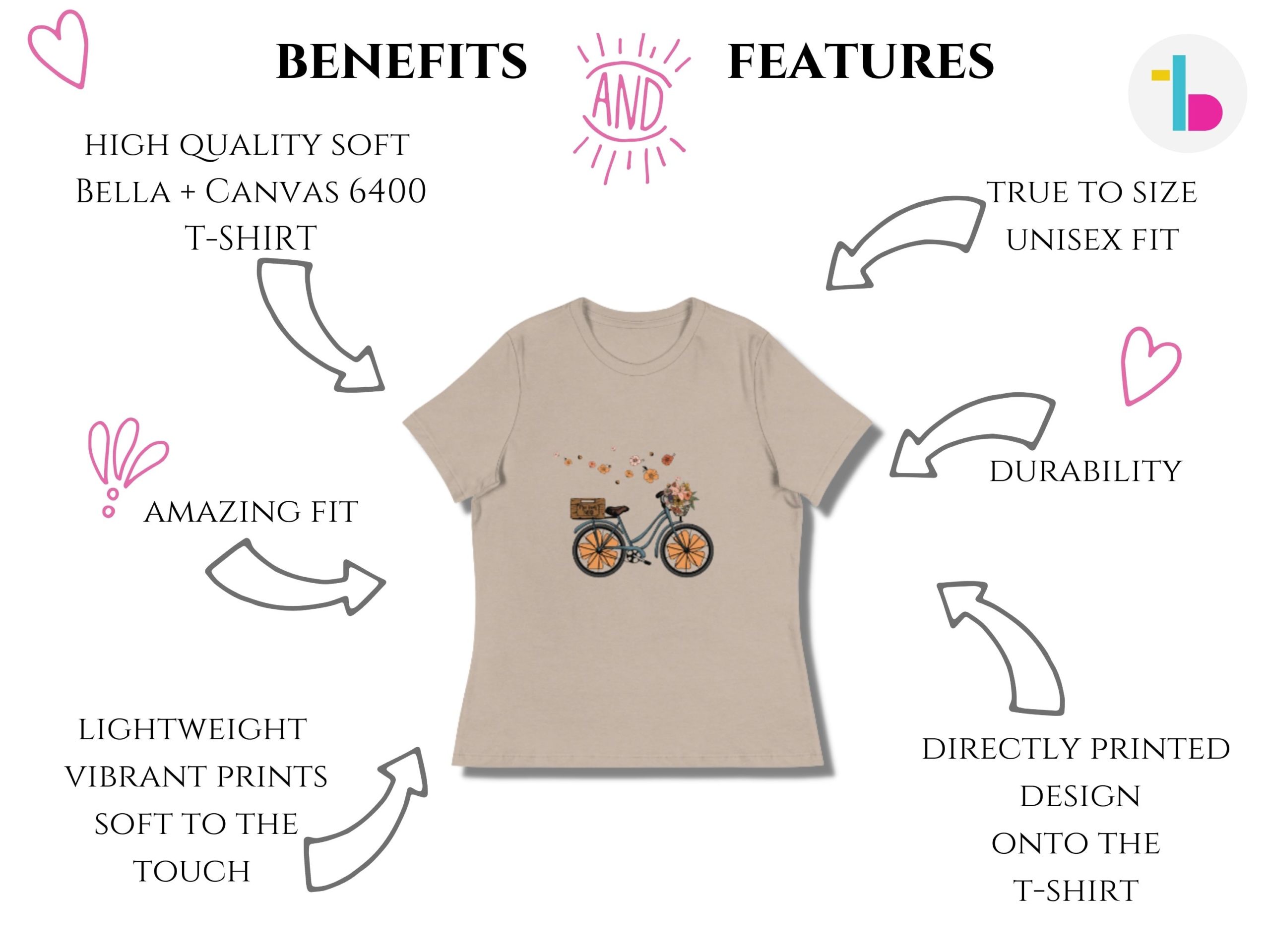 Bicycle womens boho shirt