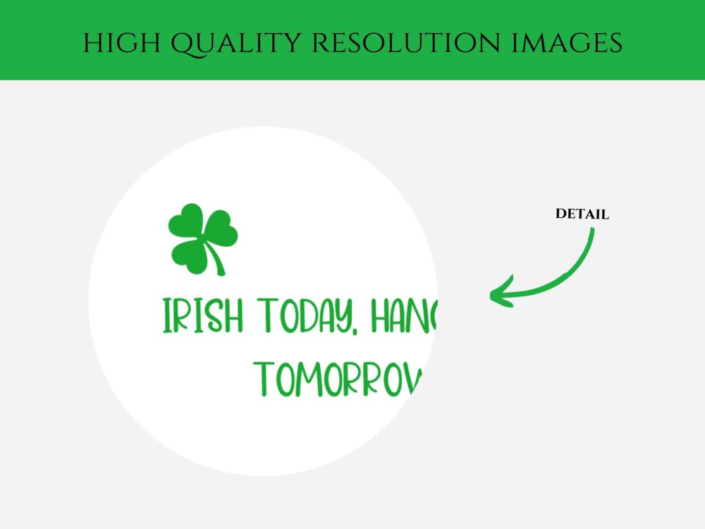 Funny Shamrock Folded Card