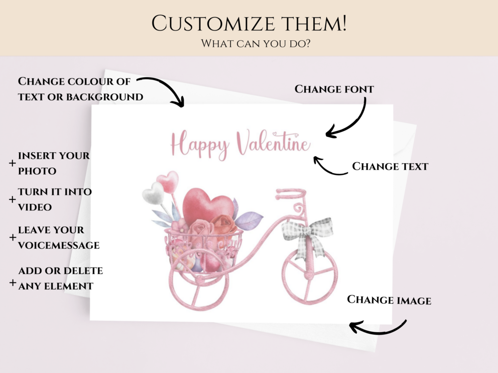 Happy Valentine Romantic Printable Valentine Card