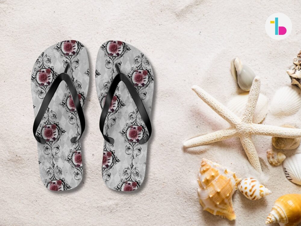 Vintage aesthetic beach sandals