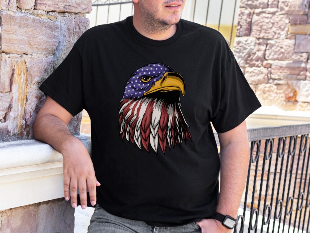 American eagle shirt, 4th of July shirt