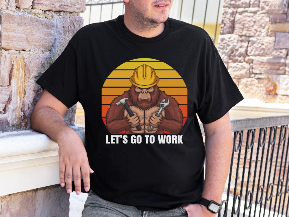 Bigfoot builder shirt, Builder gift