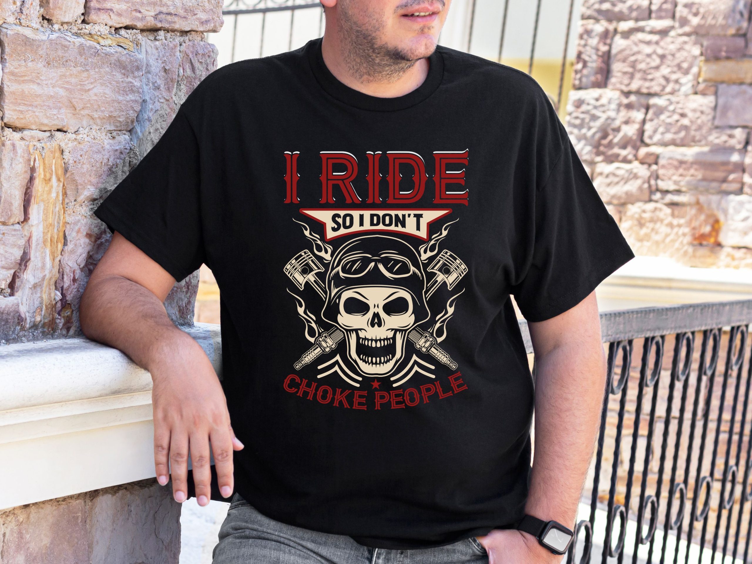Biker shirt, Motorcycle shirt, Skull shirt, Gift for guys shirt