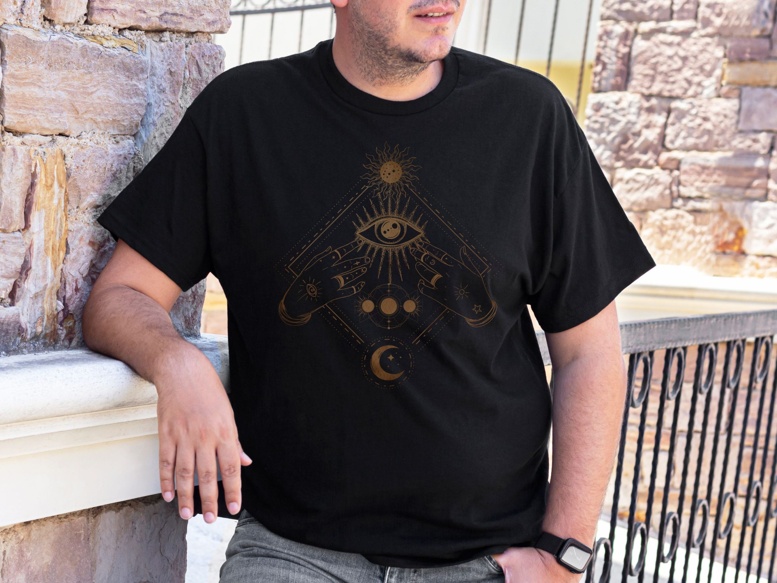 All seeing eye tee, Witchy mama shirt