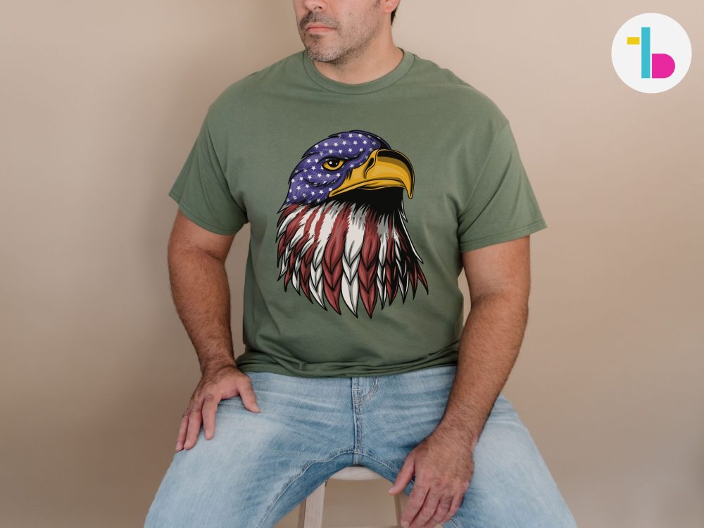 American eagle shirt, 4th of July shirt