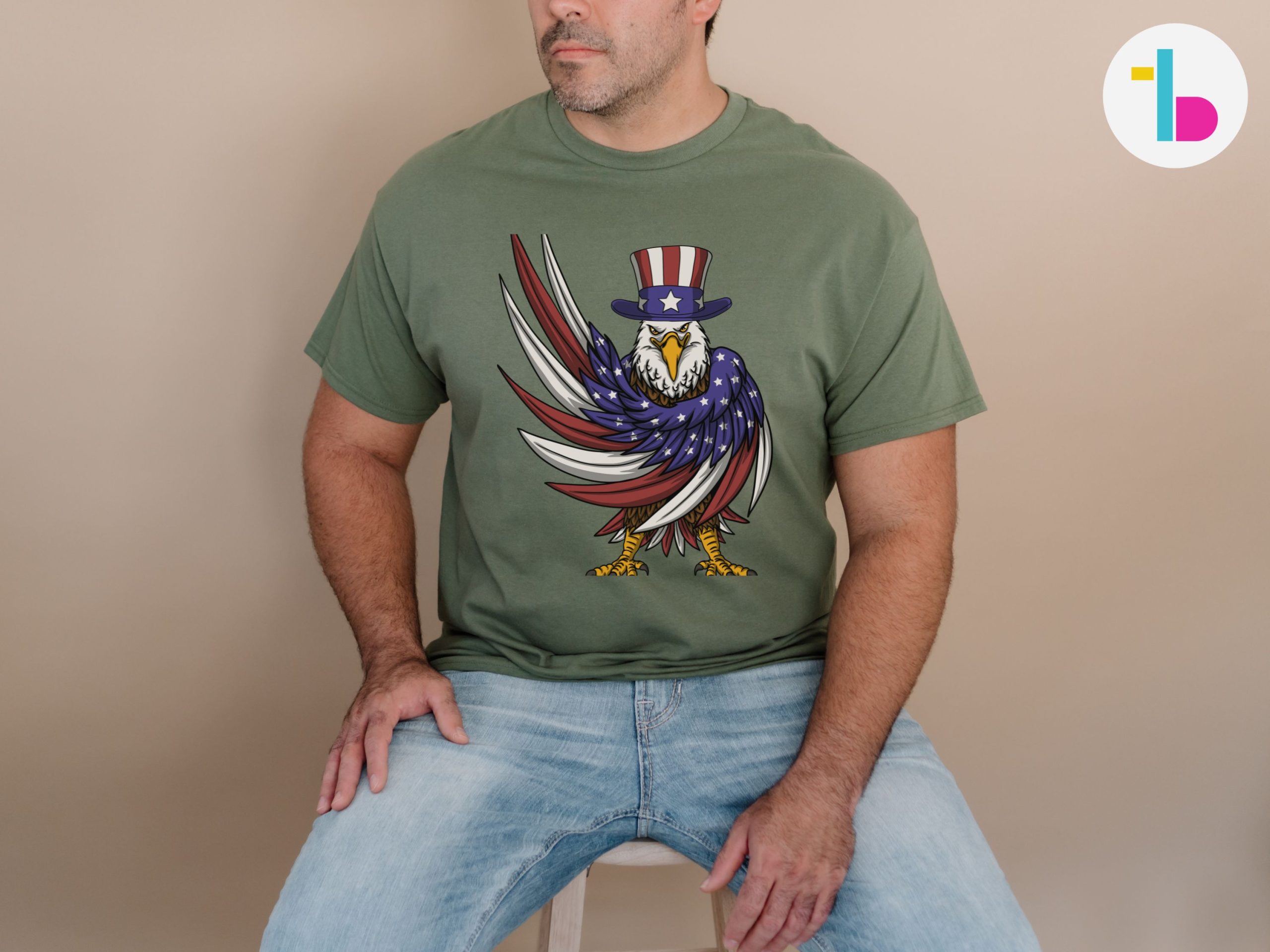 USA eagle shirt, American flag shirt, Patriotic shirt