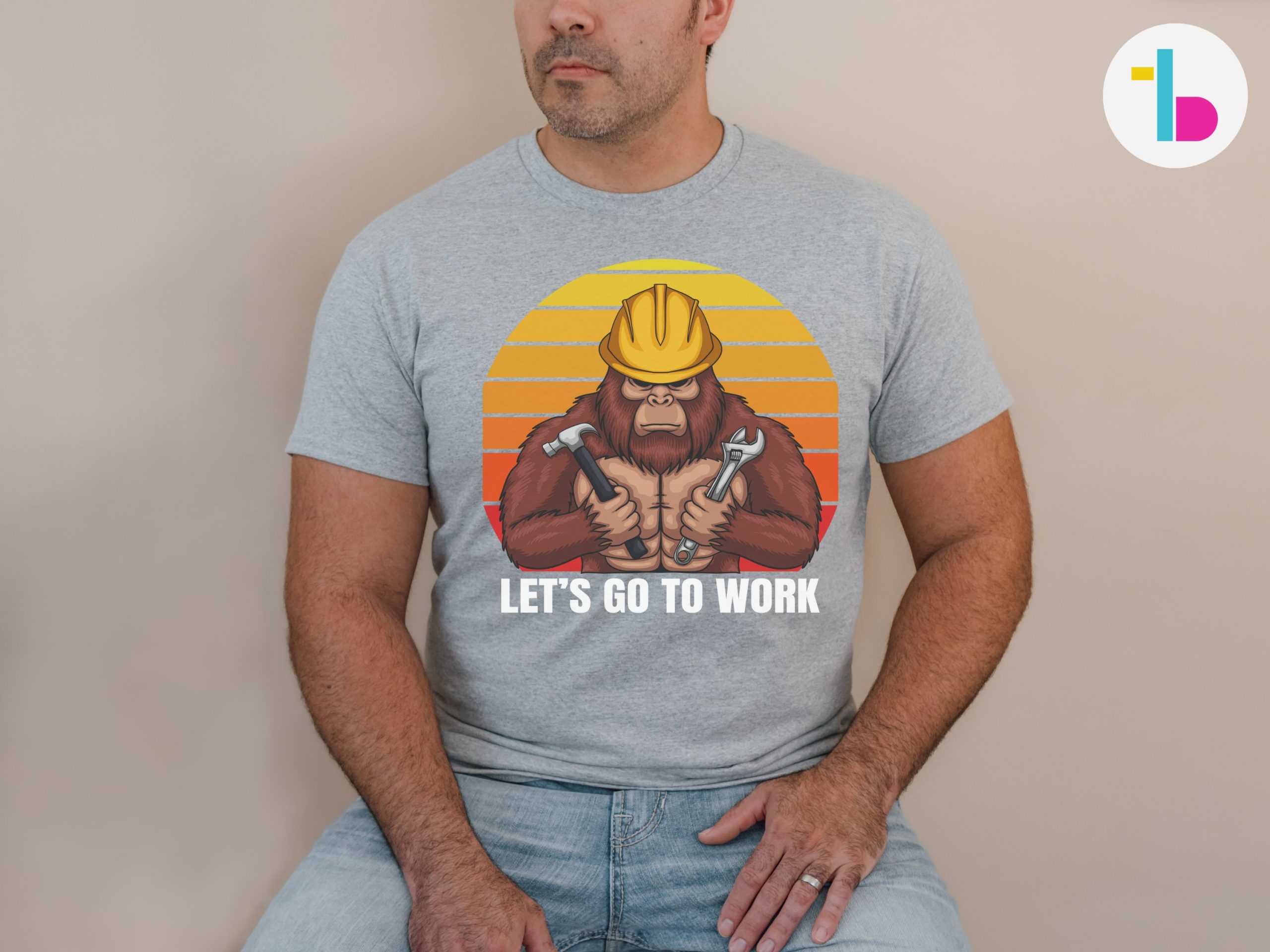 Bigfoot builder shirt, Builder gift