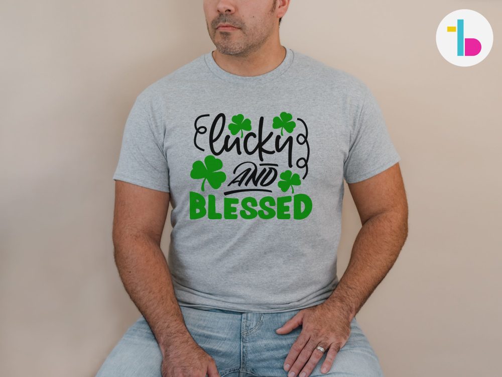 Lucky and blessed shirt