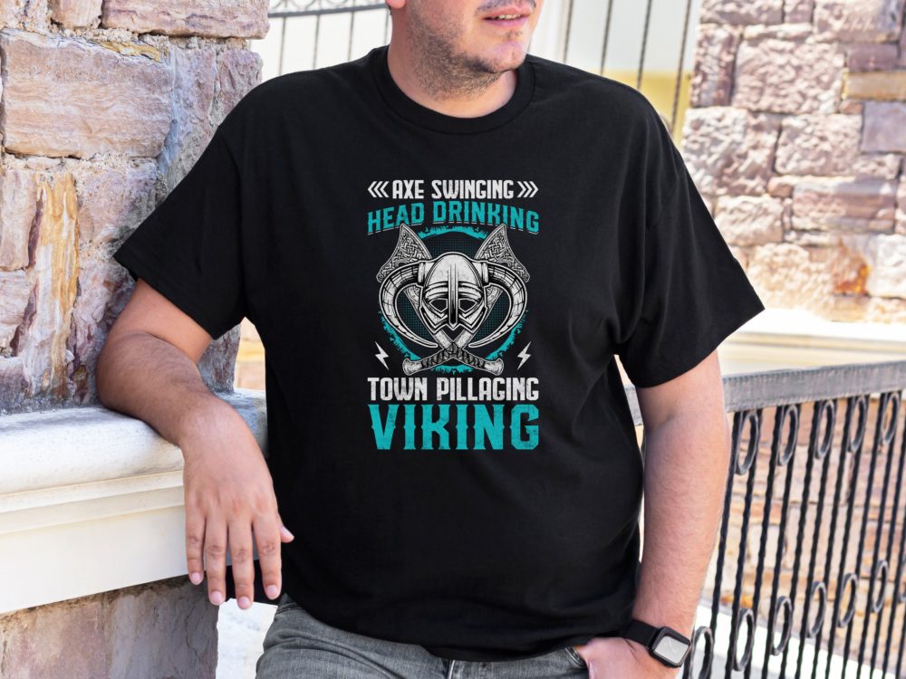 Viking axe, Pagan t-shirt