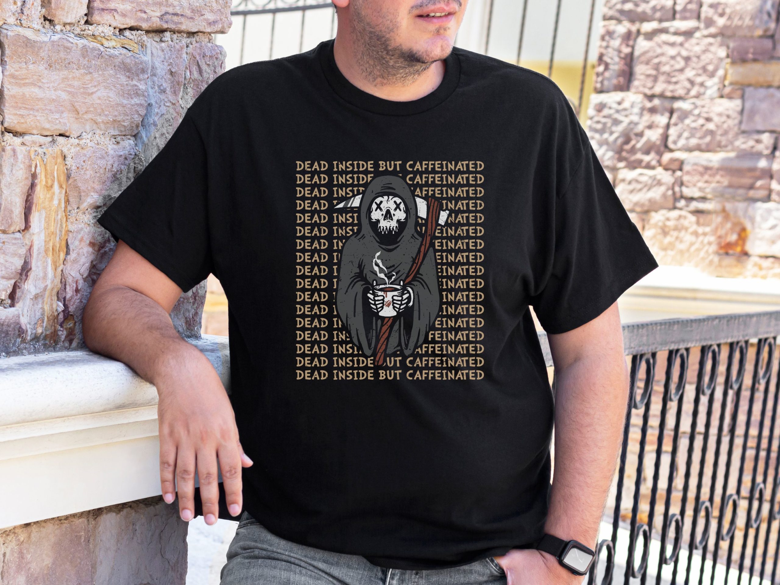 Coffee lovers shirt, Reaper shirt, Gift for coffee drinker, Co worker gift
