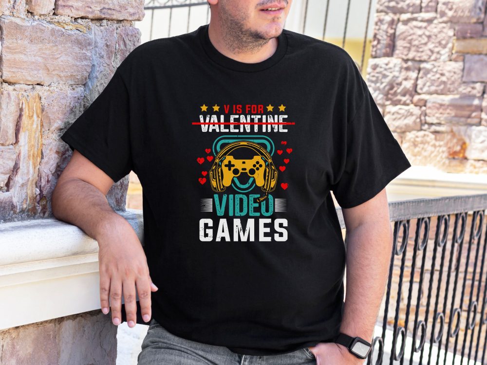 Gamer shirt, Gamer gifts, Valentine day shirt