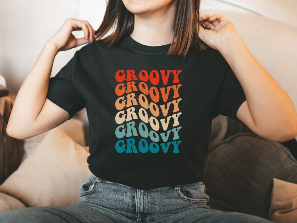 Retro groovy shirt