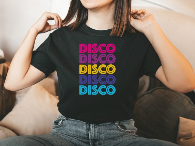 Disco retro shirt